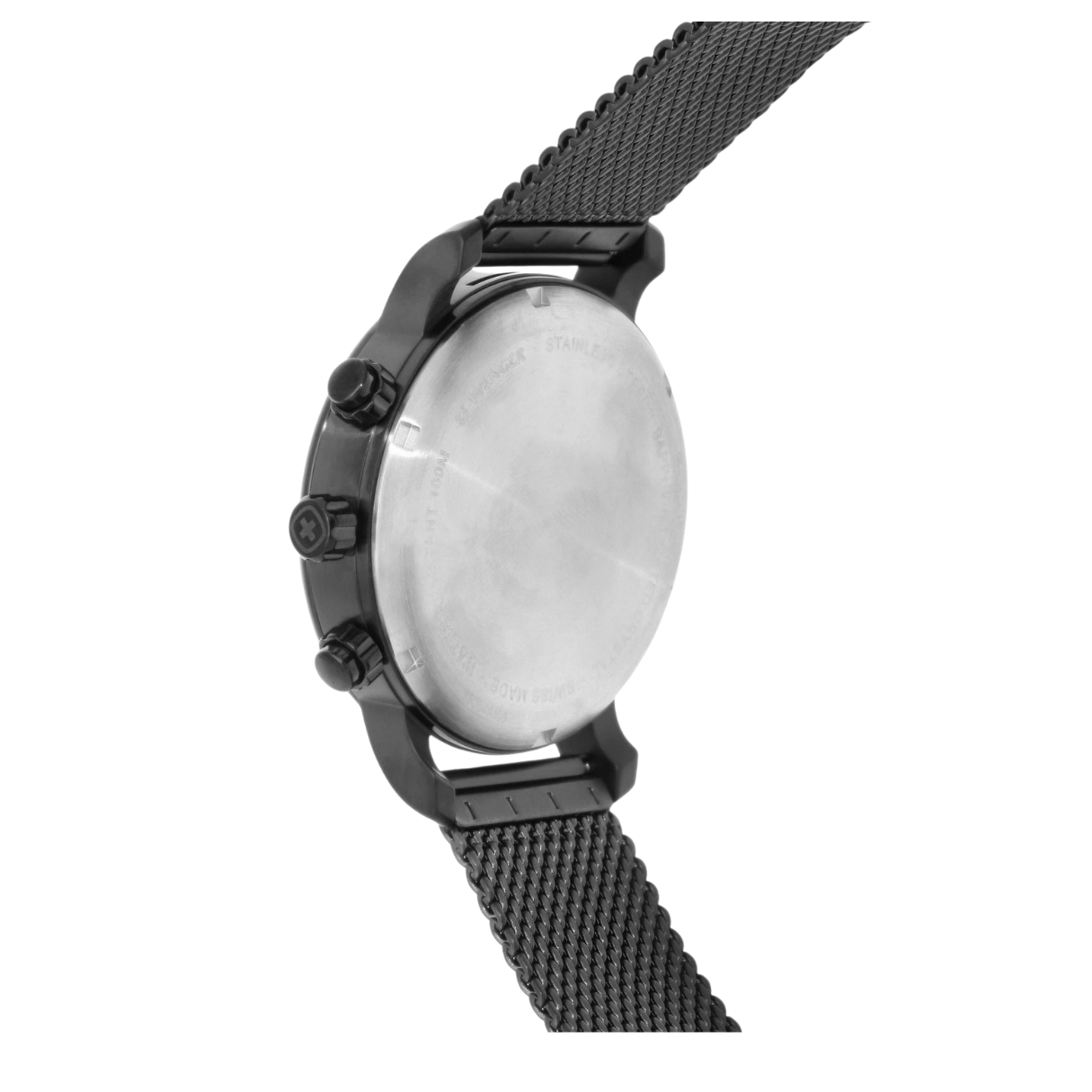 Urban Classic Chrono Esfera Negra Correa Mesh PVD