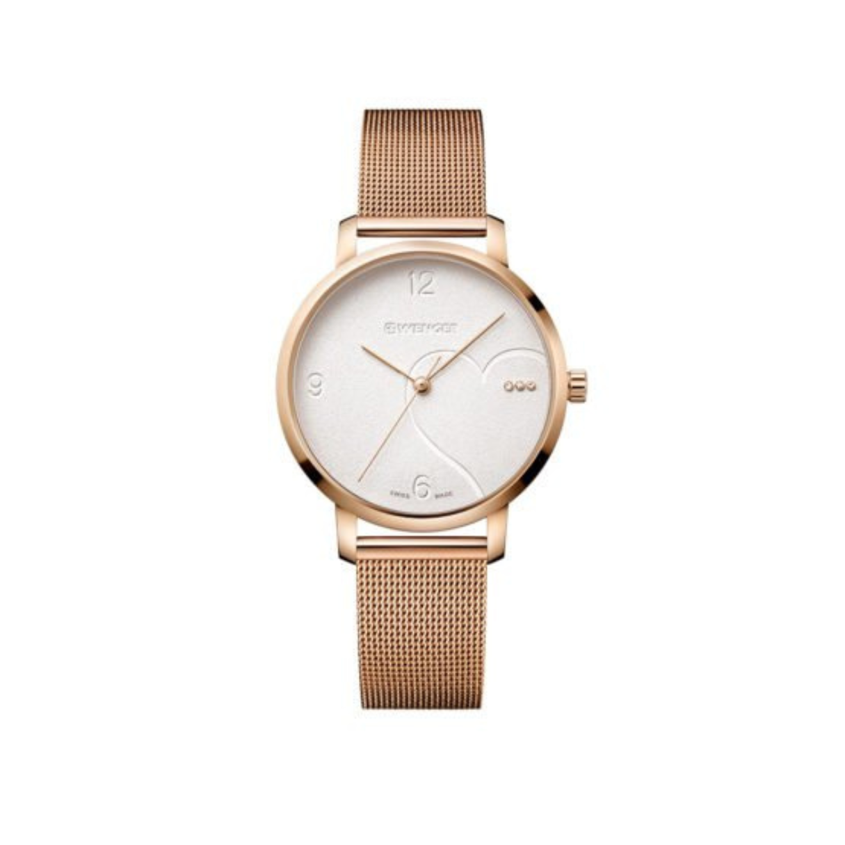 Metropolitan Donnissima Esfera Blanco Plateado Correa Dorada