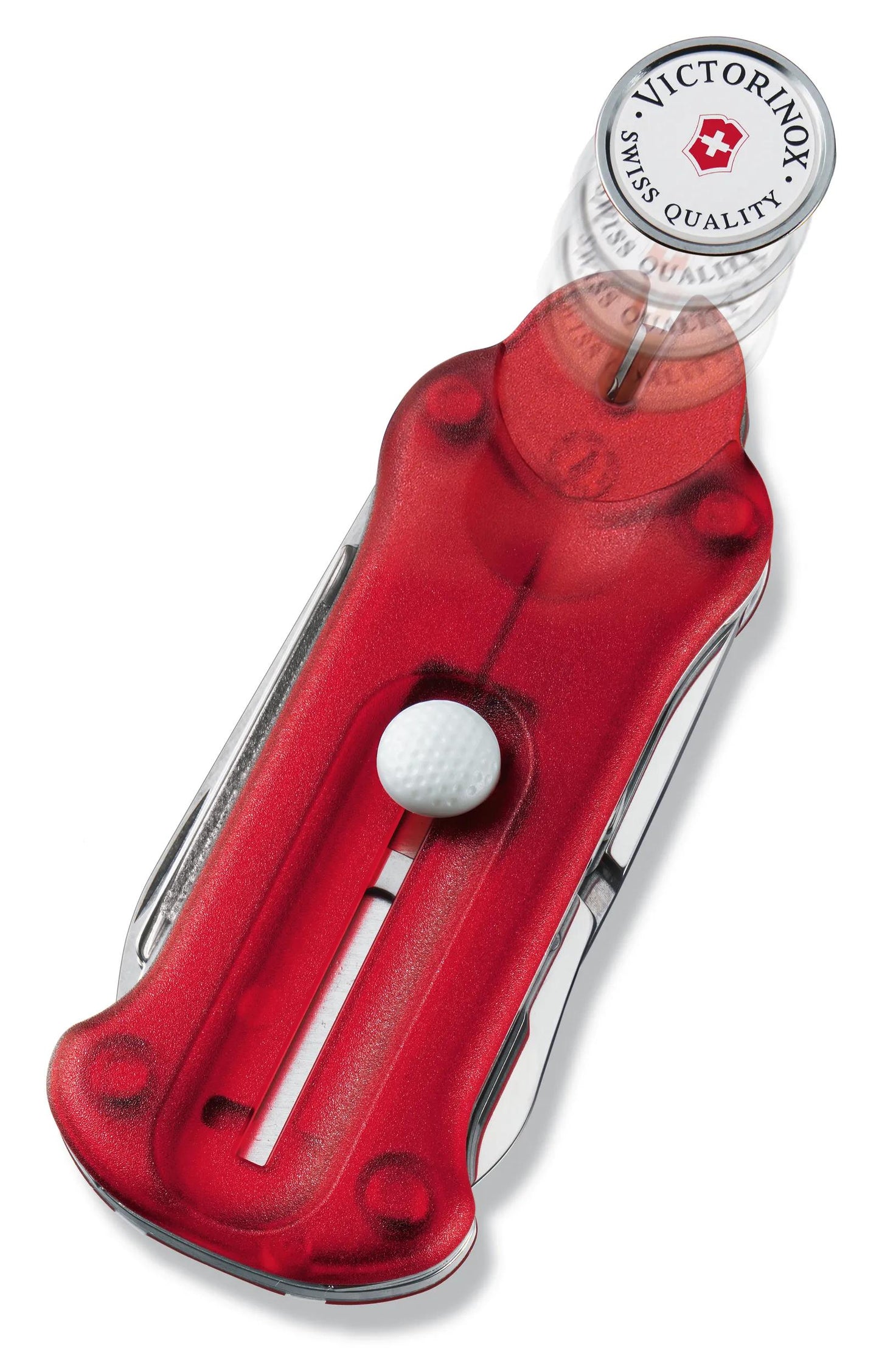 Victorinox Golf Tool en rojo translúcido - 0.7052.T