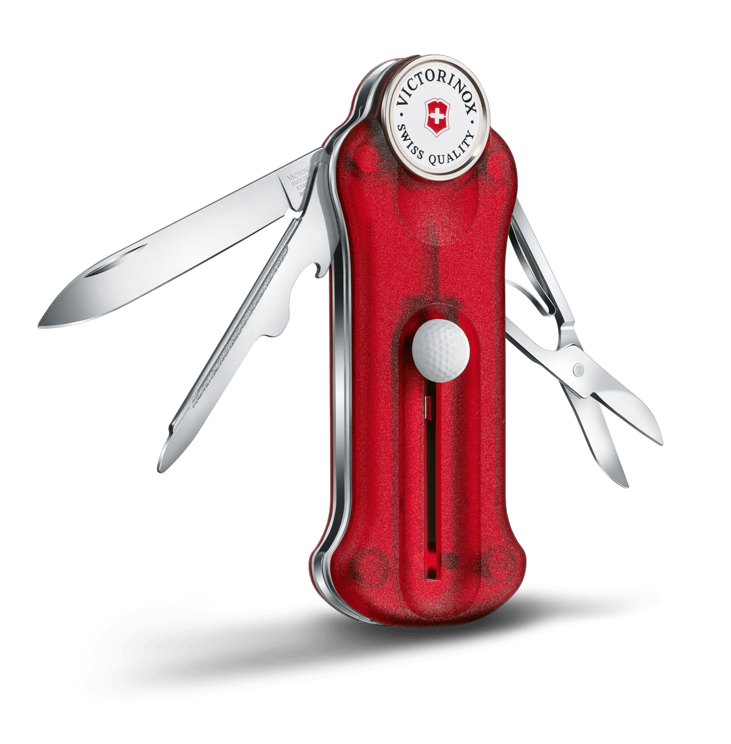 Victorinox Golf Tool en rojo translúcido - 0.7052.T