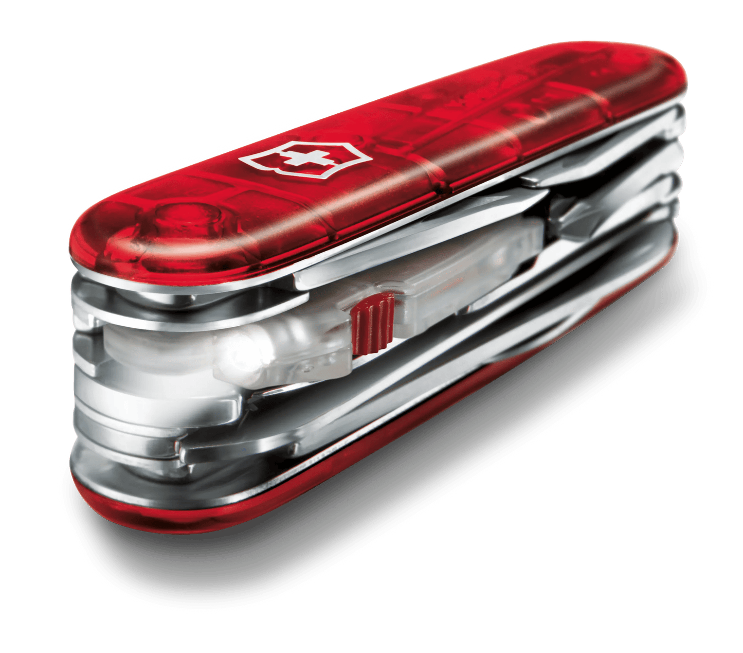 Victorinox Huntsman Lite en rojo translúcido - 1.7915.T