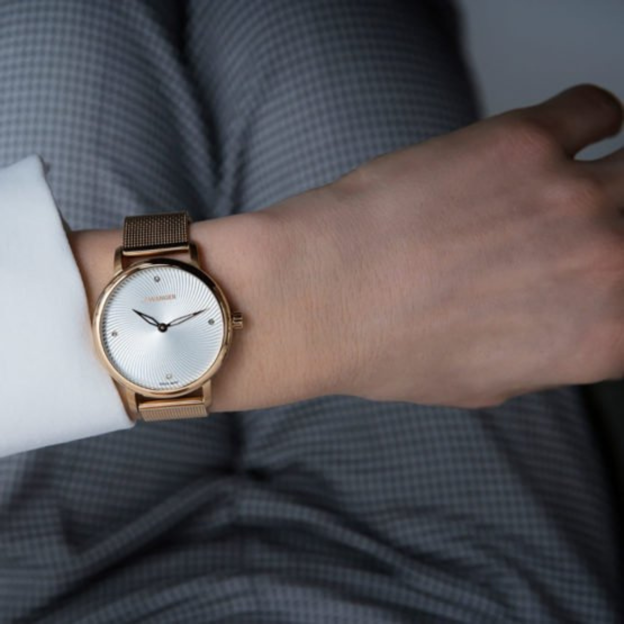 Urban Donnissima Esfera Plata Correa mesh PVD