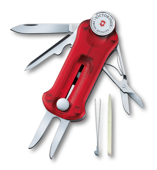 Victorinox Golf Tool en rojo translúcido - 0.7052.T