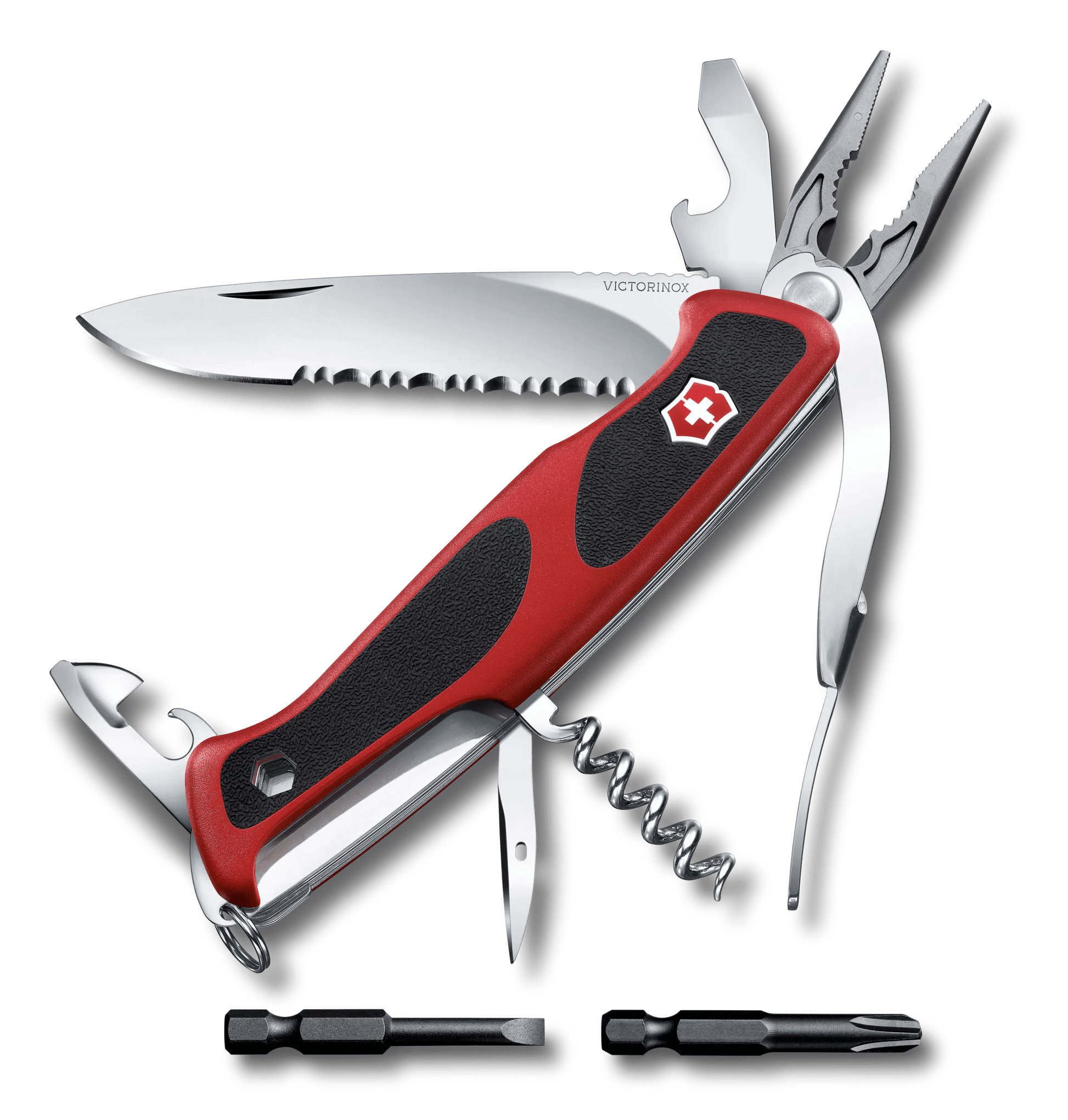 Victorinox Ranger 174 W Grip en rojo/negro - 0.9728.WC